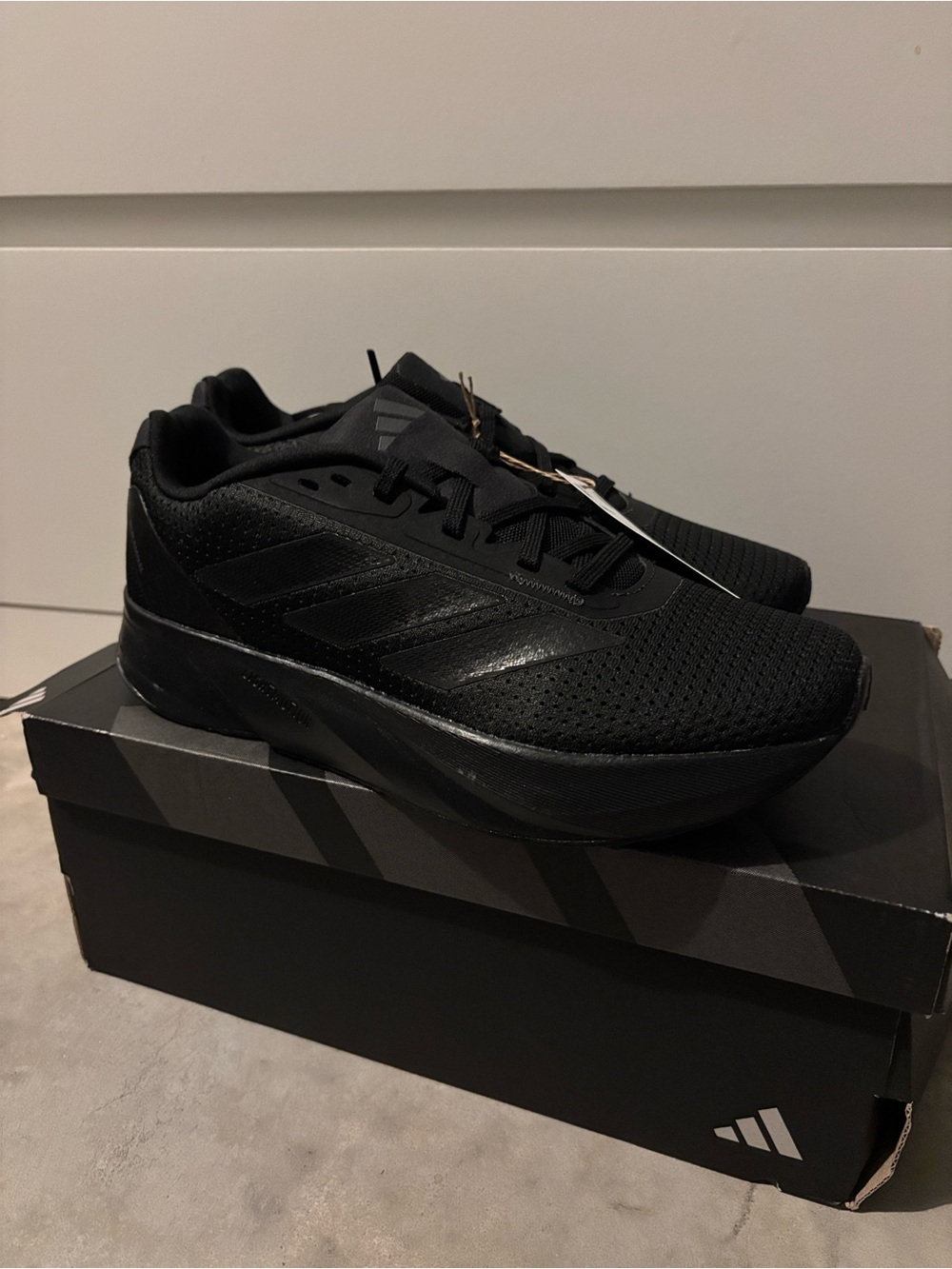 adidas Men’s Black Athletic Running Sneakers